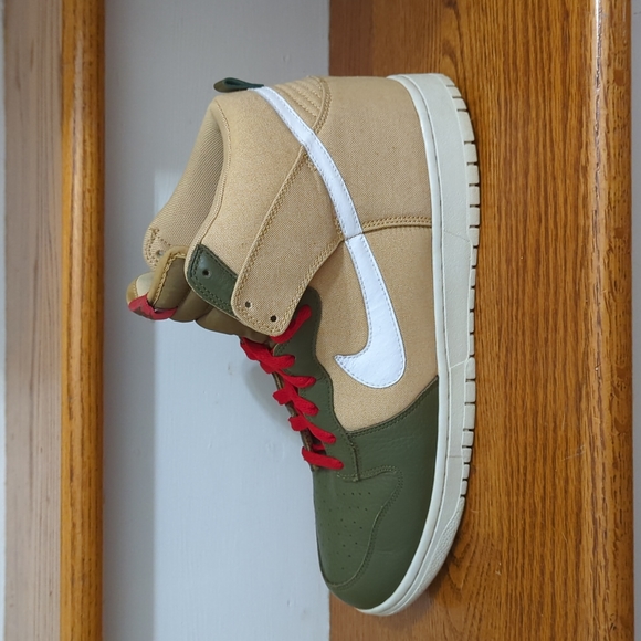 Nike Dunk High, 2012, Jersey Gold / White / Iguana, 317982 704, Sz 12 SWEET RARE - Picture 6 of 9